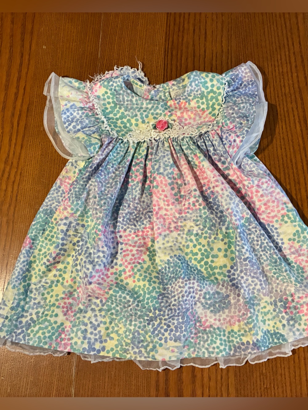 Rare Editions Multicolor Pastel Floral Toddler Dress - 2T